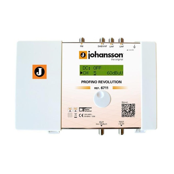Johansson PROFINO Revolution 6711 Plus - wielozakresowy wzmacniacz (amplifier) do telewizji