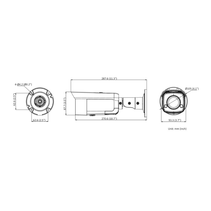 KAMERA IP HIKVISION DS-2CD2T86G2-ISU/SL(2.8mm)(C)