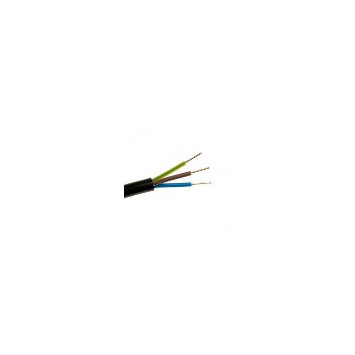 Przewód elektryczny ziemny drut YKY 0,6/1kV 3x2,5mm2 CZARNY ELEKTROKABEL 100m