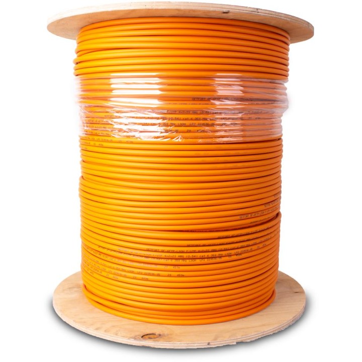 KABEL SKRĘTKA GETFORT PREMIUM CAT.6 F/UTP LSOH 1m
