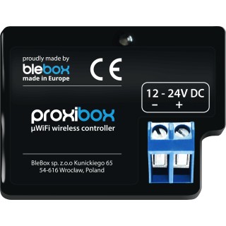 Czujnik zbliżeniowy proxibox z WiFi Blebox