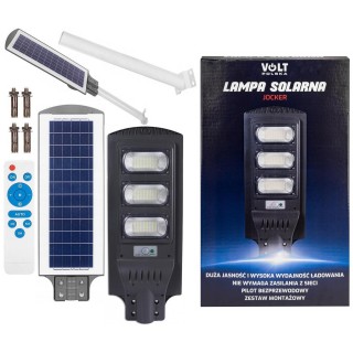 Lampa solarna VOLT POLSKA JOCKER 120 + panel 12W + 12.000mAh + pilot