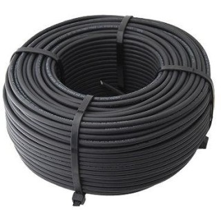 Przewód kabel SOLARNY 4mm2 MG Wires, H1Z2Z2-K CZARNY 100m