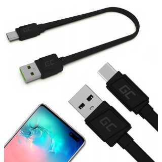 KABEL USB-A -* USB-C Green Cell Matte 25cm ULTRA CHARGE QUICK CHARGE 3.0 KABGC03