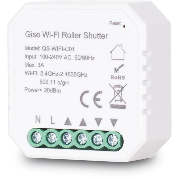 GISE SMART Roller Shutter Sterownik roletowy Tuya WiFi