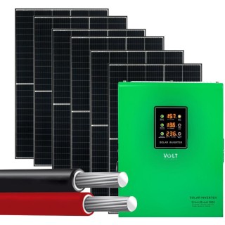 Zestaw solarny do grzania wody użytkowej 6 paneli 2,4kW