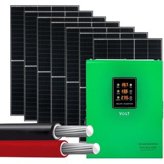 Zestaw solarny do grzania wody użytkowej 7 paneli 2,8kW