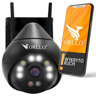 Kamera IP Orllo Z8 Pro WiFi Zewnętrzna Obrotowa Night Color 4MP