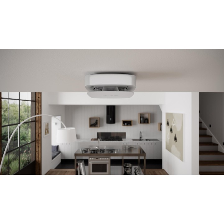 AJAX Czujnik - ciepła/dymu FireProtect 2 SB (Heat/Smoke) - black