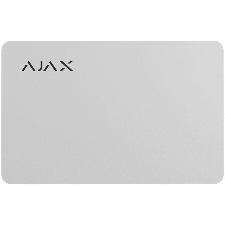 AJAX Karty dostępowe Batch of Pass (3 pcs) - biały