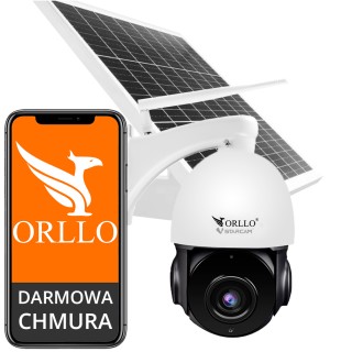 Zestaw kamera IP Orllo Z18 + panel fotowoltaiczny SM6030 Pro
