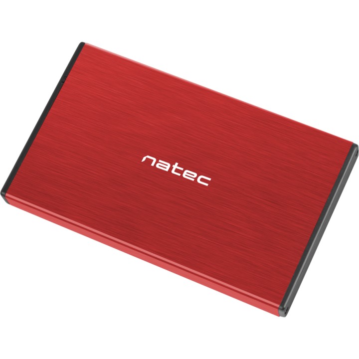 Zewnętrzna obudowa dysku Natec Rhino Go SATA 2.5cala USB 3.0 Czerwony