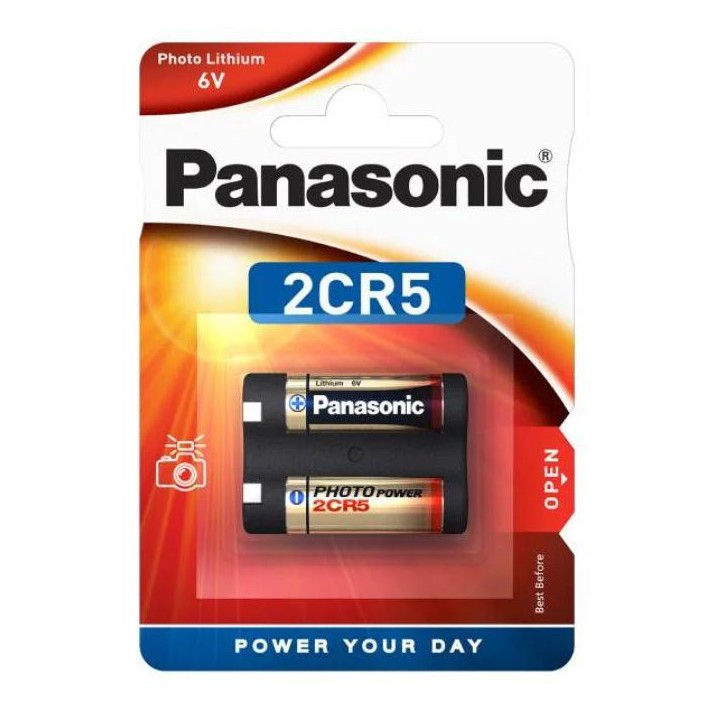Bateria 2CR5 / 245 / DL245 1BL PANASONIC 6V (1 szt.)