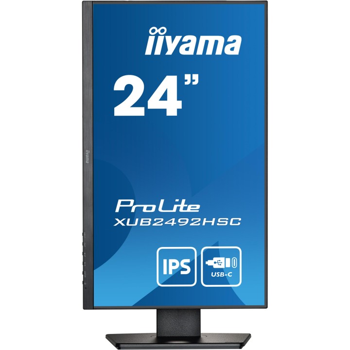 Monitor LED IIYAMA XUB2492HSC-B5 IPS USB-C HAS PIVOT