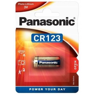 Bateria CR123A PANASONIC (blister 1 szt.)