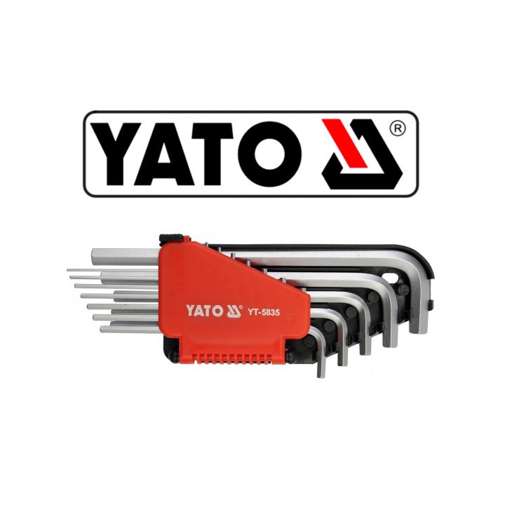Zestaw kluczy imbusowych YATO YT-5835